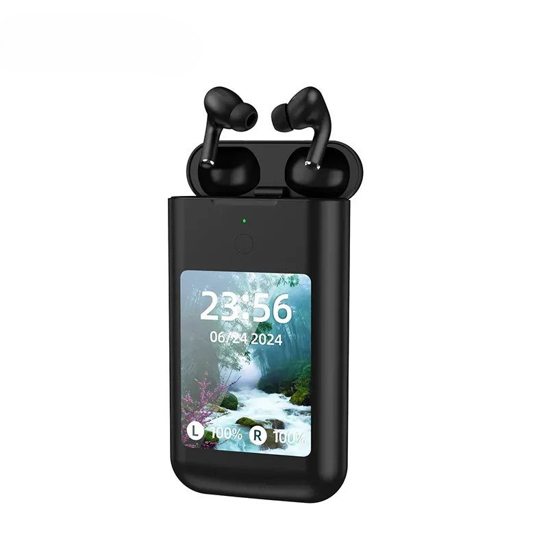 Multi-functional wireless gaming console with headphones, in-ear headphones, power bank, microphone, and 8000mAh charging case; 2-in-1 HiFi stereo headphones.