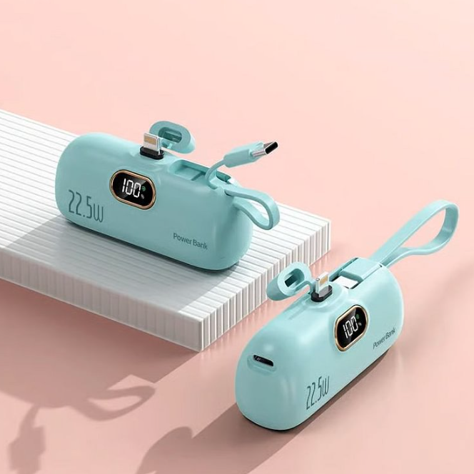 5000mAh Mini Portable Charger Power Bank for phone